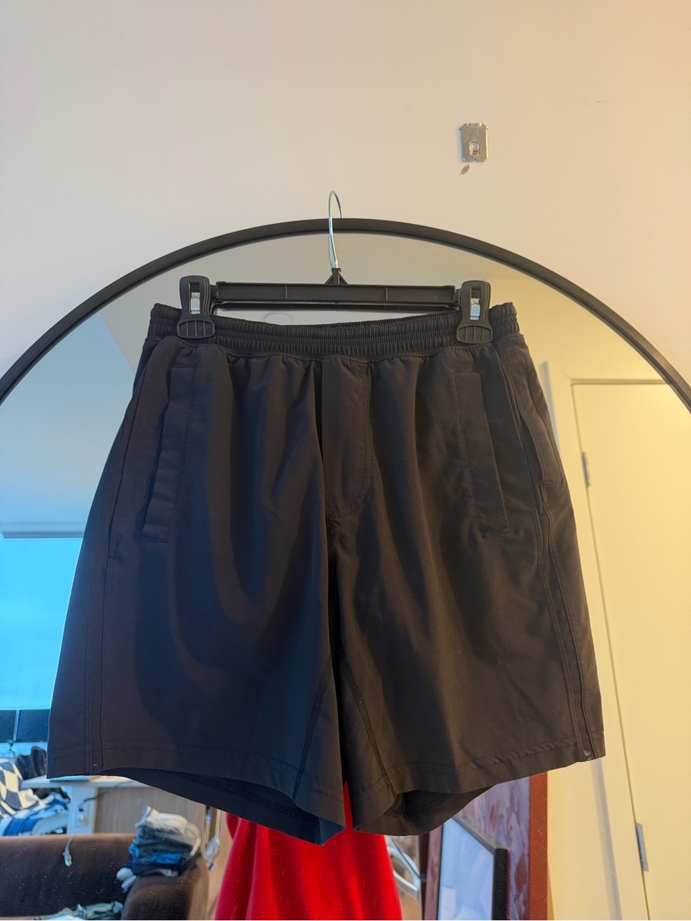Lululemon pace breaker lined shorts black